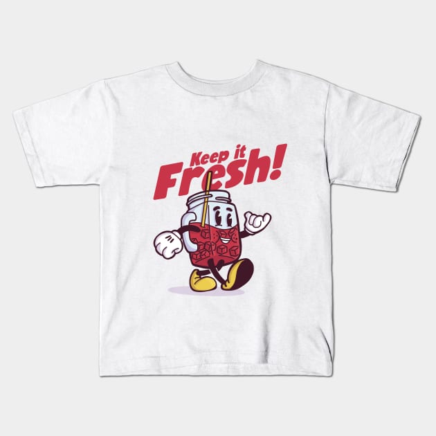 FRESH! Kids T-Shirt by THIAGO GARI